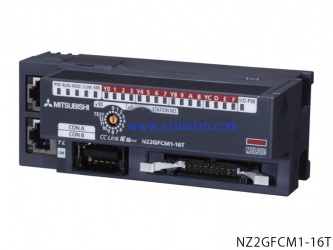 NZ2GFCM1-16D |16點 DC24V（漏型）輸入，遠程模塊、MIL連接器、1線式